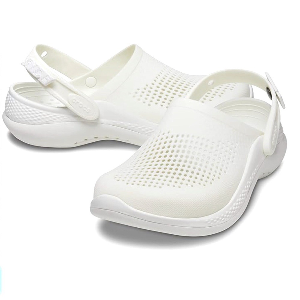 New! CROCS white Literide 360 unisex clog